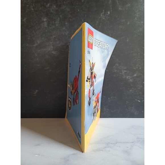 Lego Creator 5764 Rescue Robot Building 3 in 1 Instruction Manual Only 2011 - Picture 7 of 7